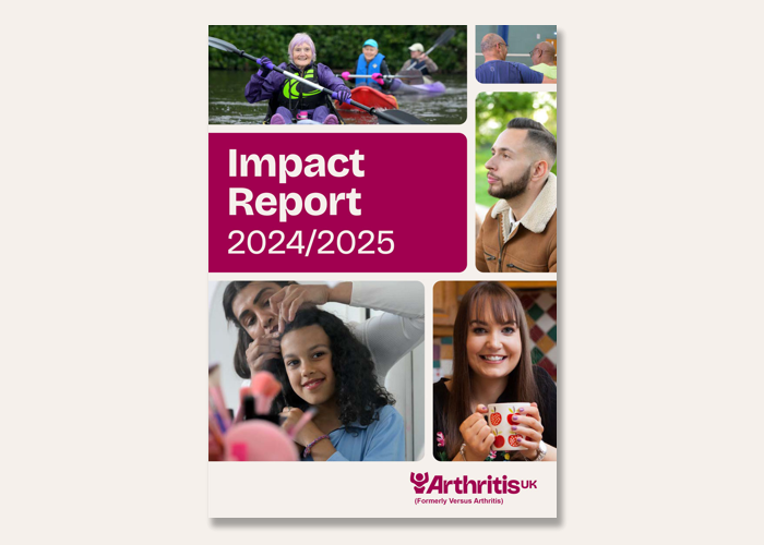 Cover of 2024-25 impact report