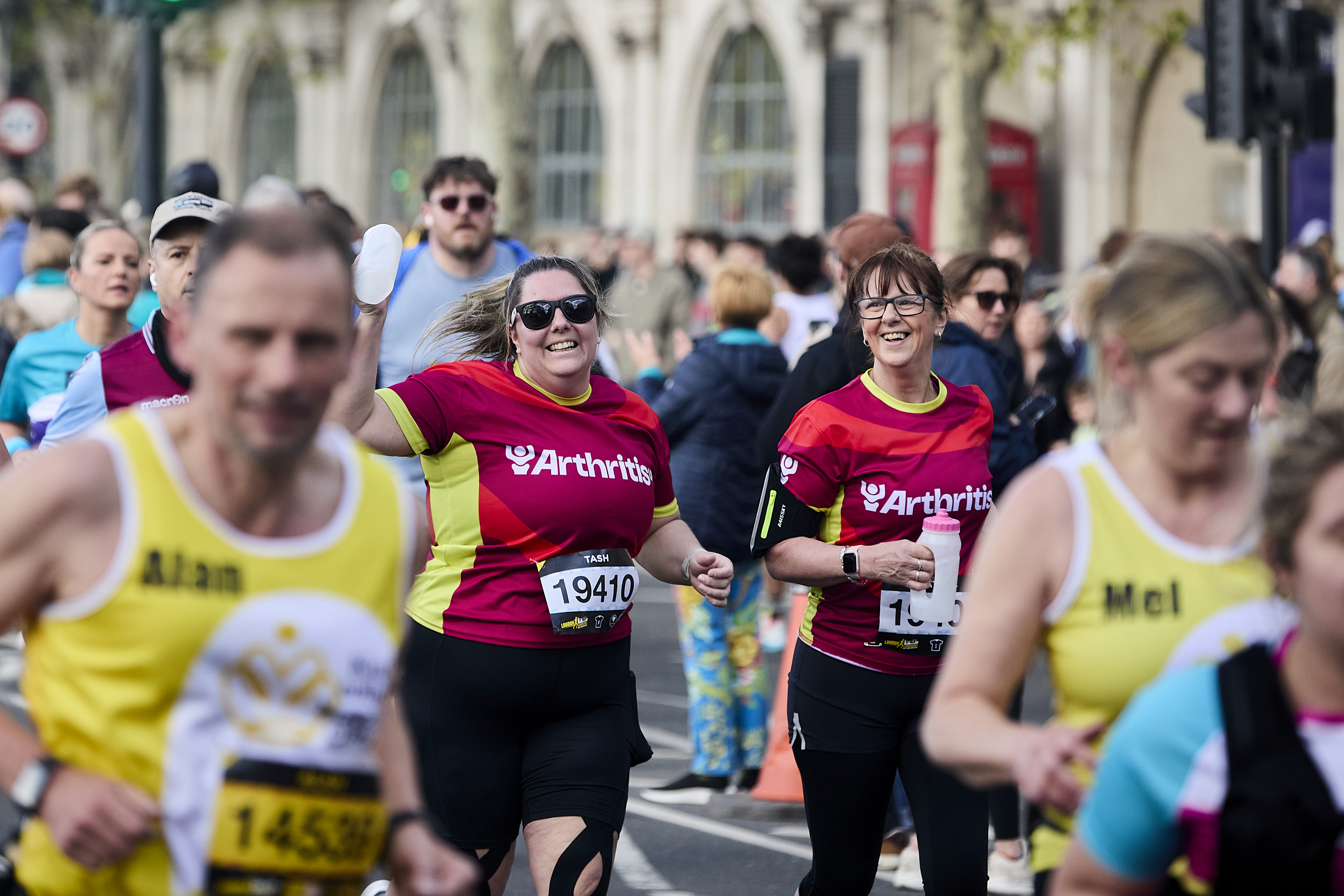 Arthritis UK runners Great Manchester Run