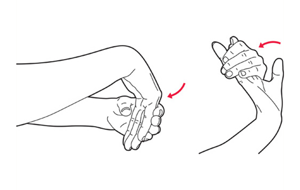 Wrist flex exercise