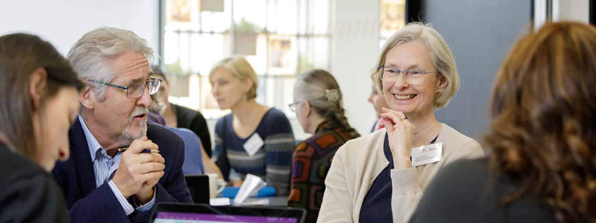 People with arthritis taking part in a research study 