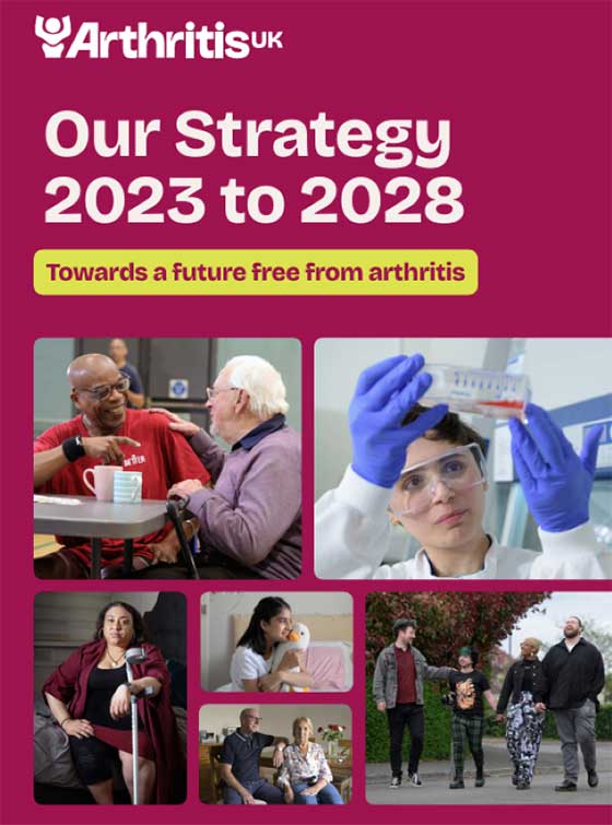 Our Strategy 2023-28: Towards a future free from arthritis