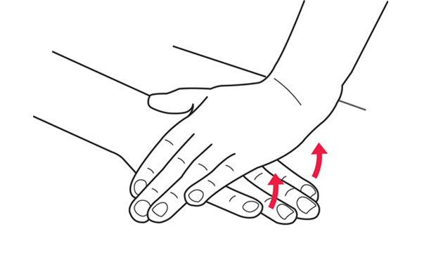 Palm lift exercise