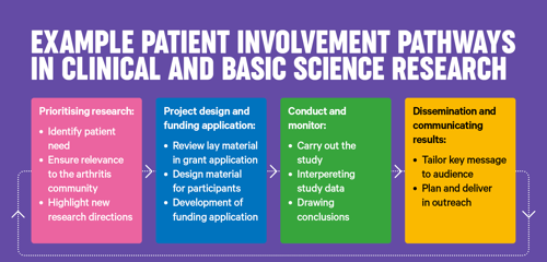 Diagram depicting the research cycle