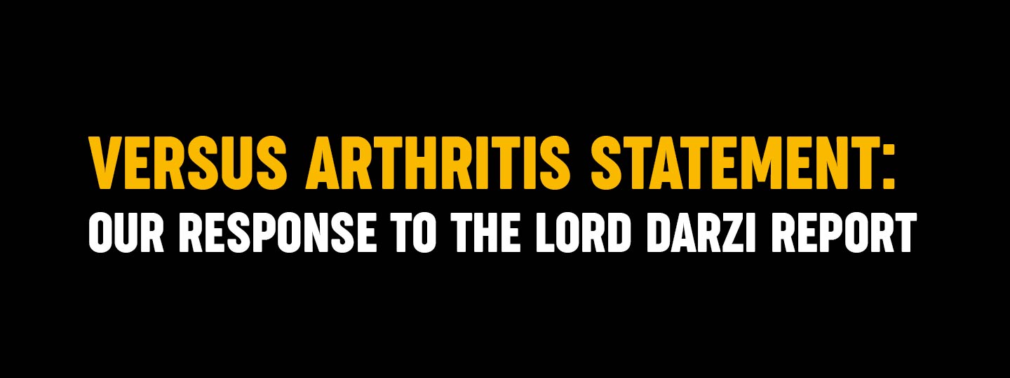 Our response to the Lord Darzi Report banner