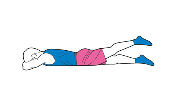 Leg raises hip exercise