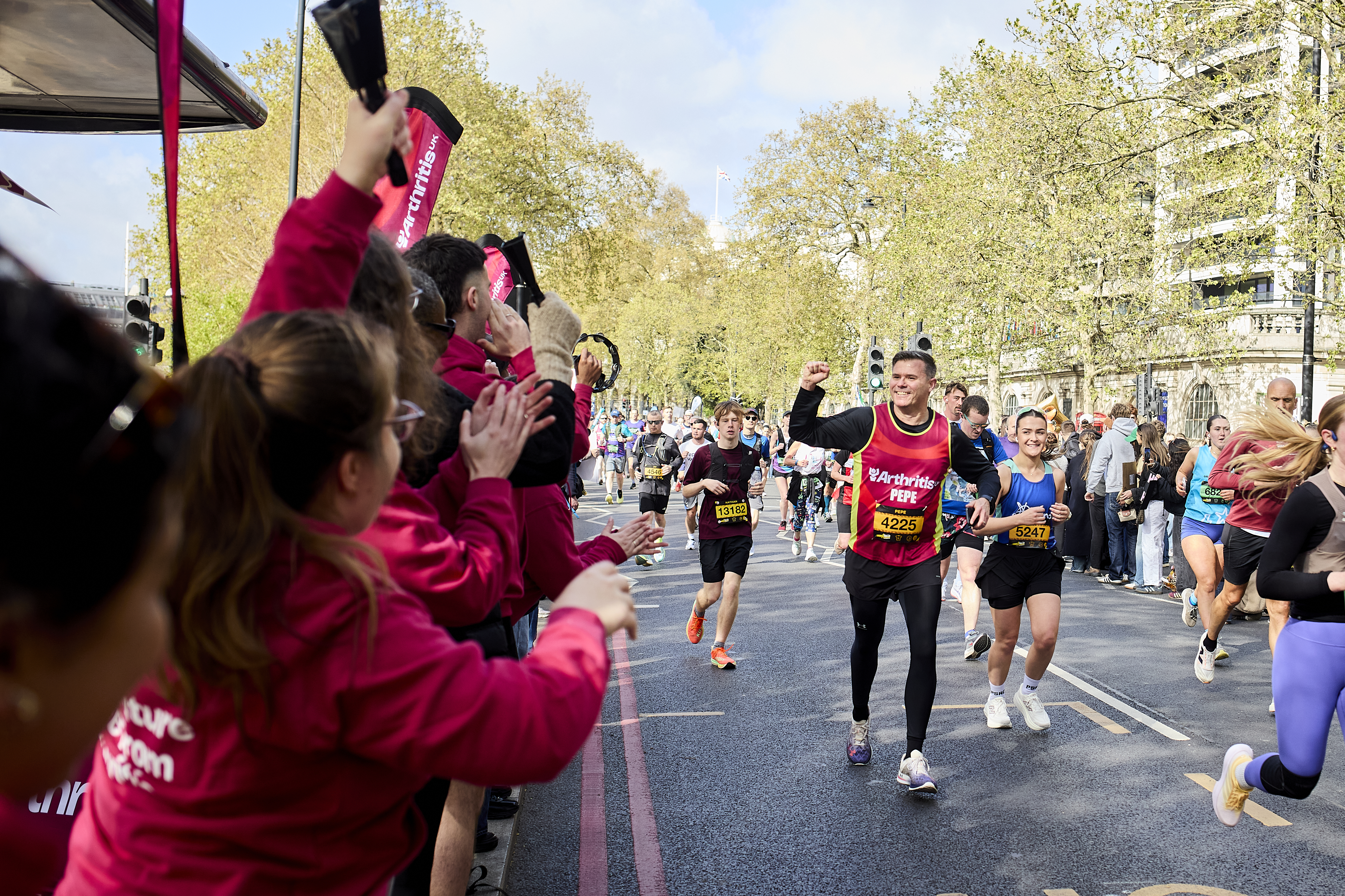An Arthritis UK runner Scottish Half Marathon