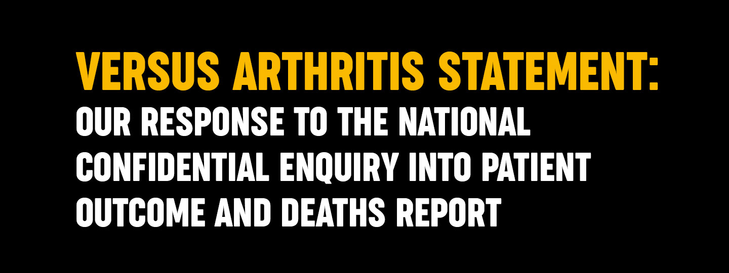 Our response to the National Confidential Enquiry into Patient Outcome and Deaths’ report