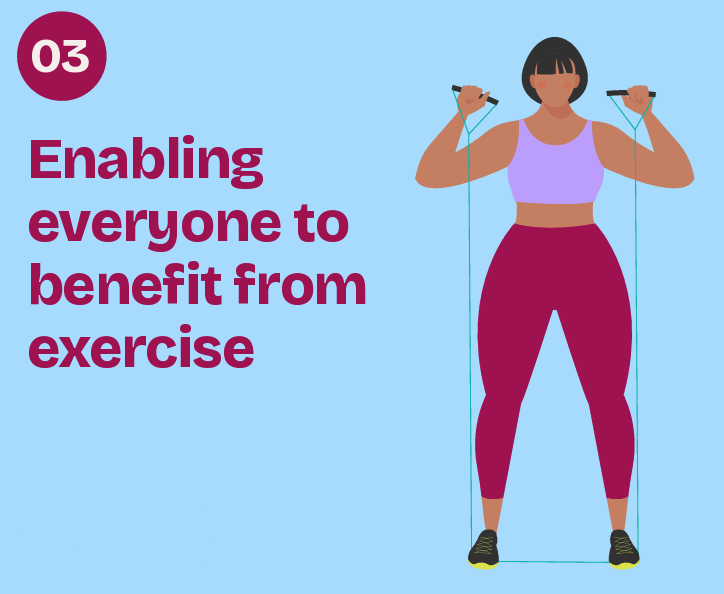 Enabling Everyone To Benefit From Exercise