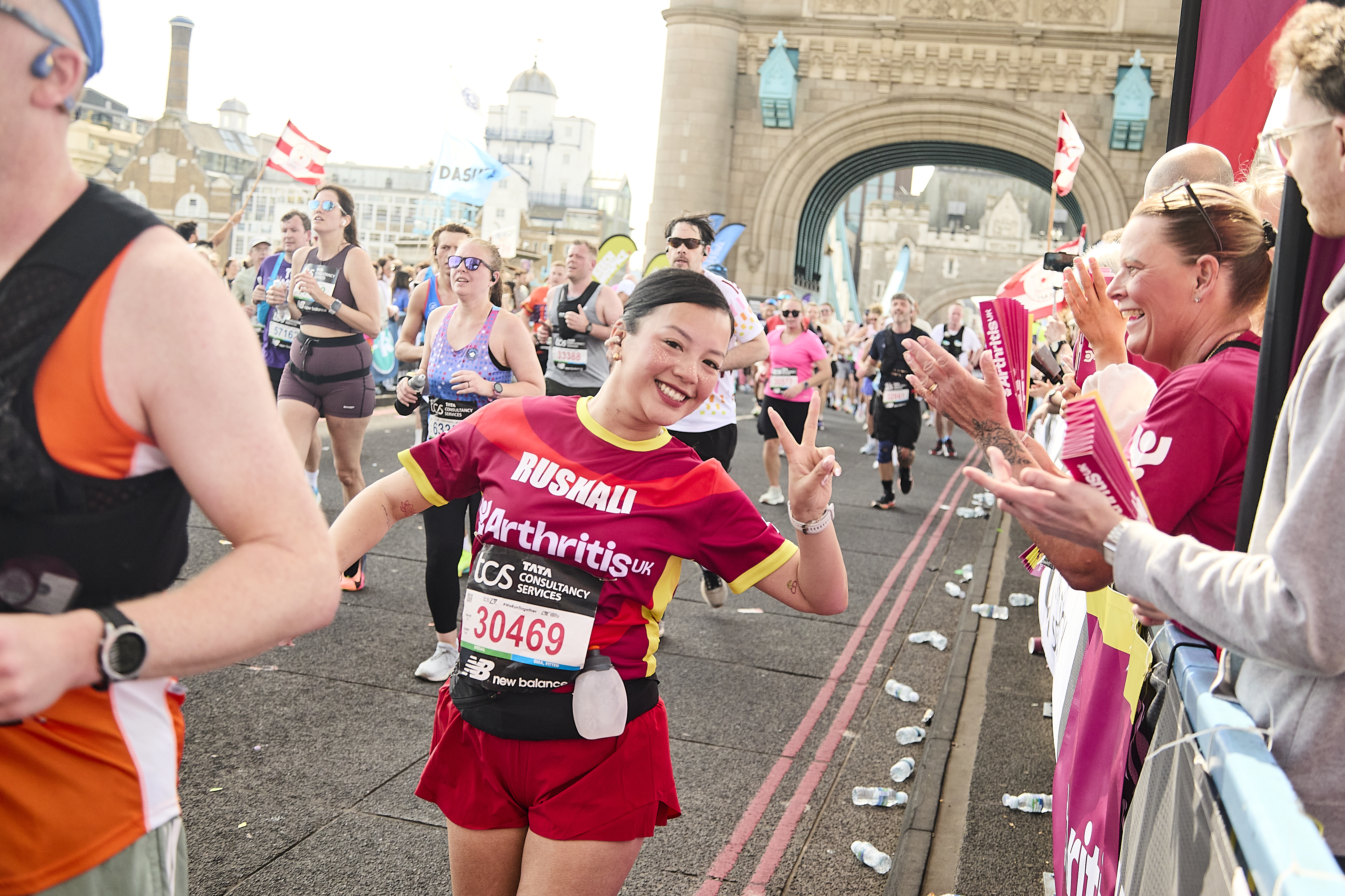 An Arthritis UK runner Great South Run
