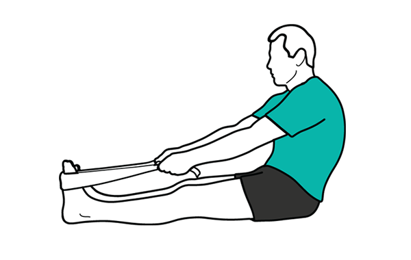 Achilles tendon and plantar fascia stretch