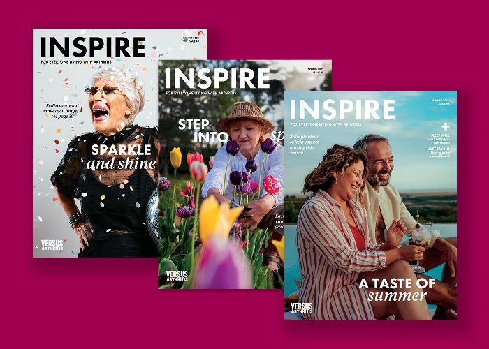Arthritis UK Inspire magazine