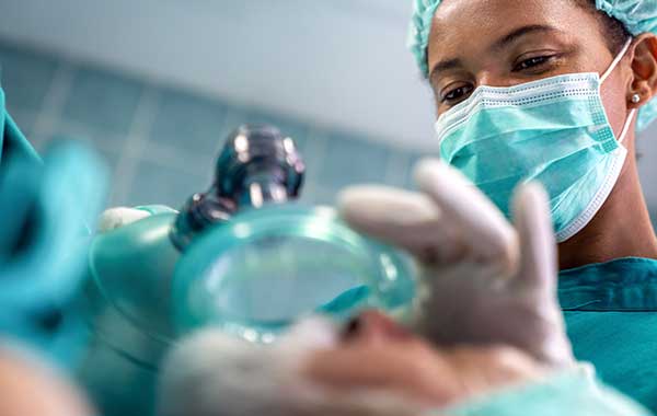 Types of anaesthetic