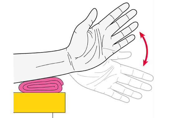 Hand wave exercise