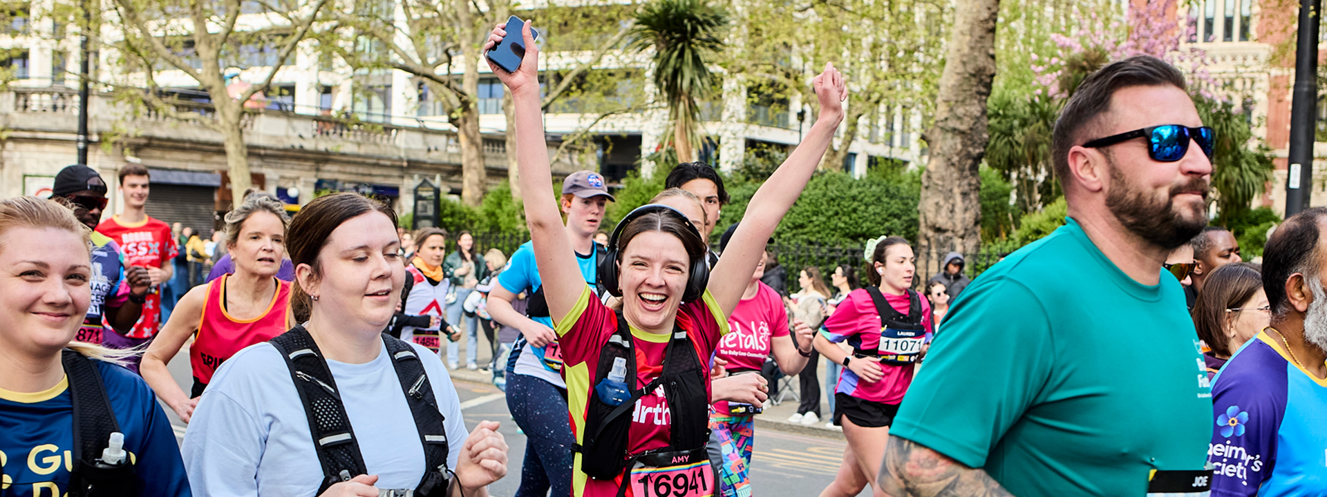 An Arthritis UK runner Amsterdam Marathon