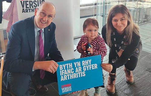 Daisy campaigns at the SENEDD