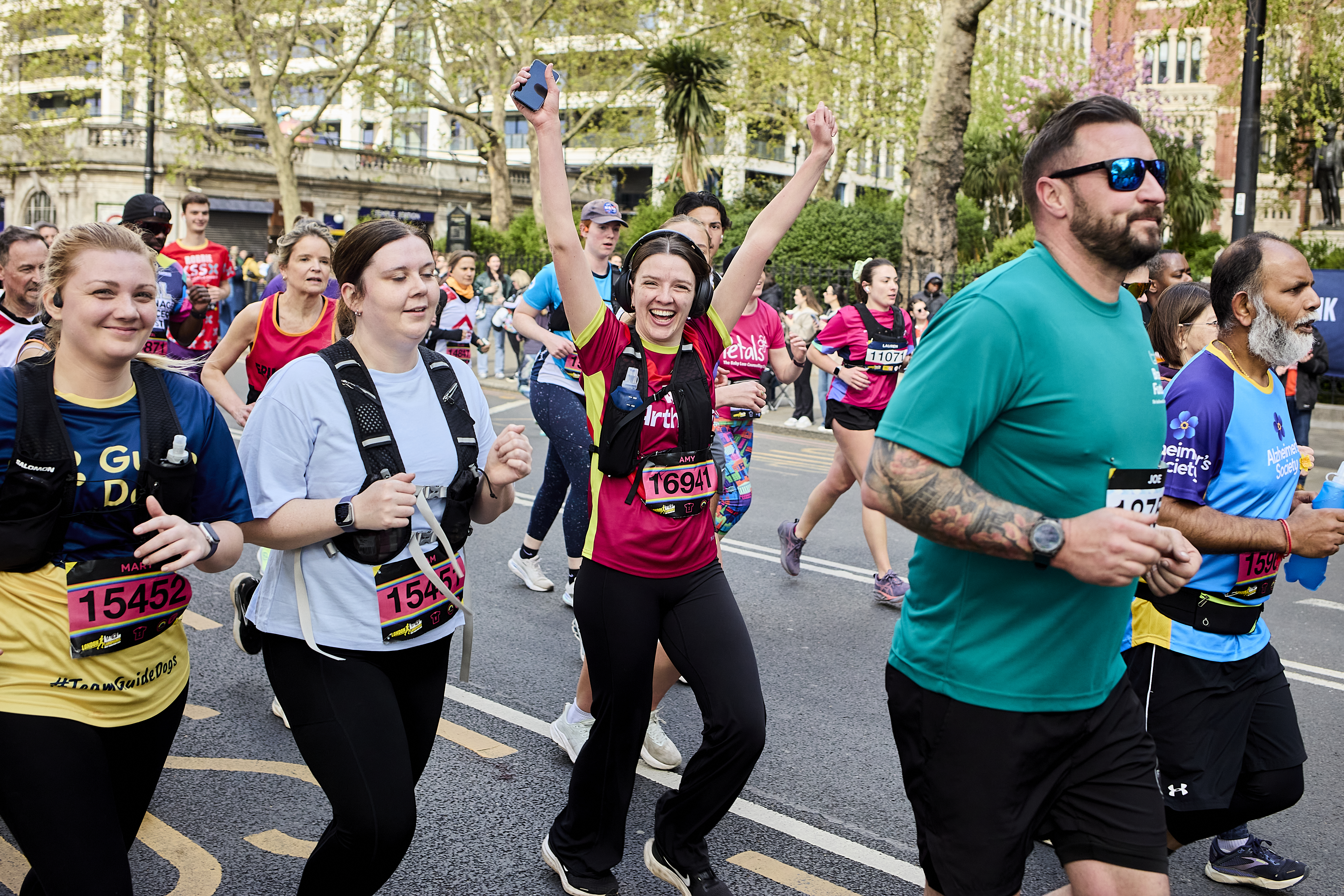 An Arthritis UK runner Amsterdam Marathon