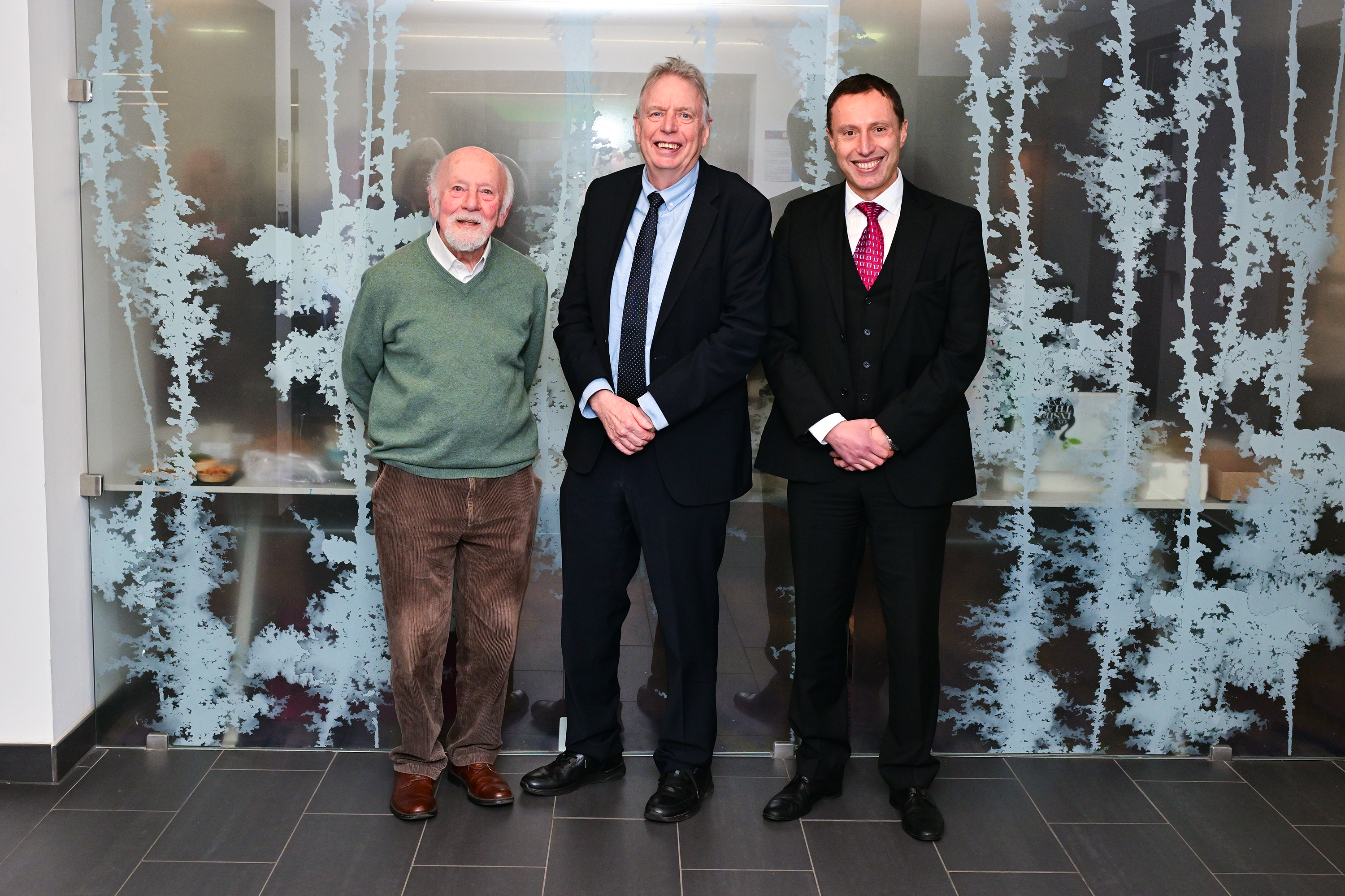 George Nuki, Stuart Ralston and Cosimo De Bari