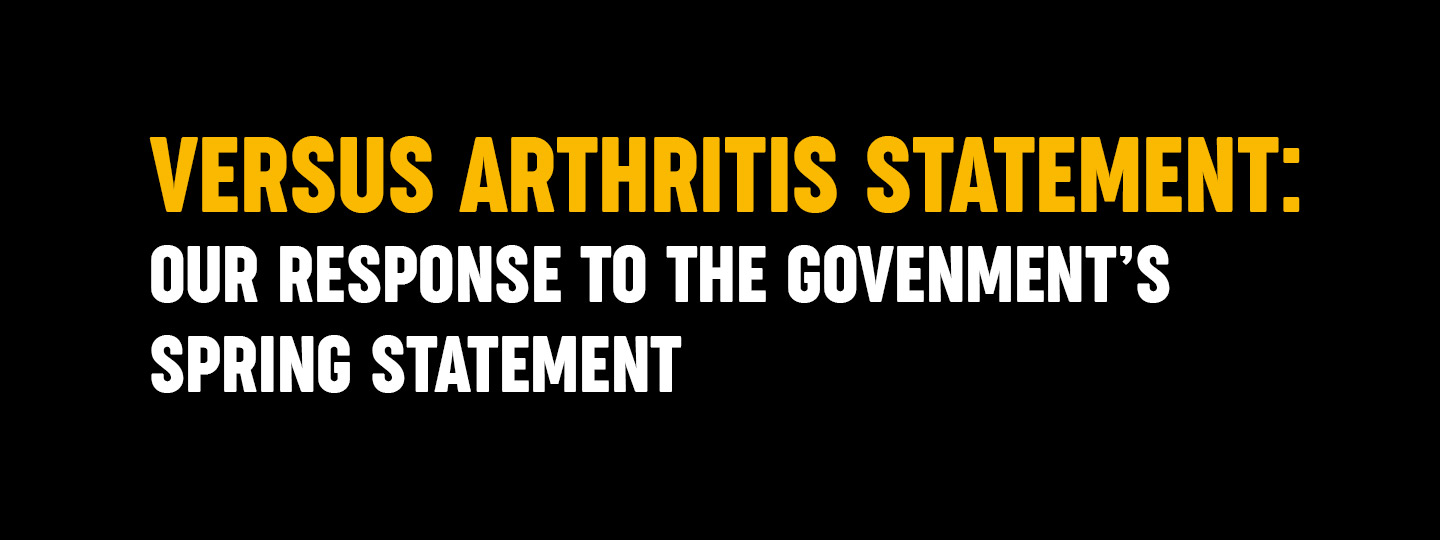 Our response to the government's Spring Statement Banner